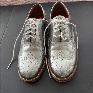 Grenson Leather Brogue Oxfords – Women’s Size 6 (UK 3) ✨